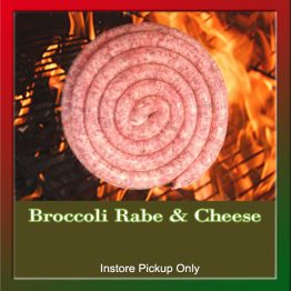 Broccoli Rabe and Cheese Sausage