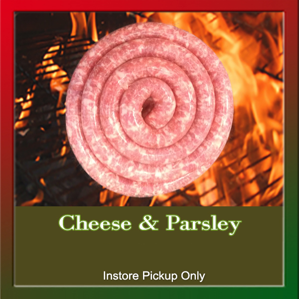Cheese and Parsley Sausage